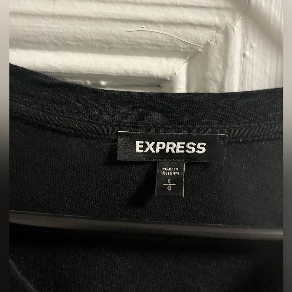 Express Satin Front Top - Picture 2 of 4
